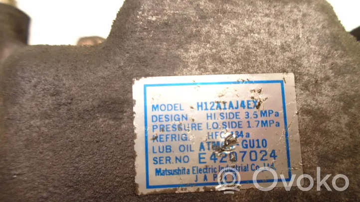 Mazda CX-5 Compresseur de climatisation H12A1AJ4EX