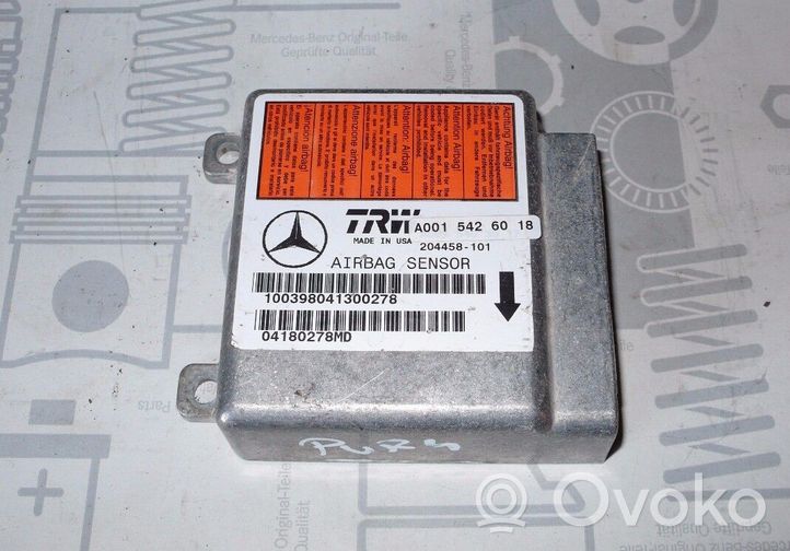 Mercedes-Benz ML W163 Sterownik / Moduł Airbag A0015426018