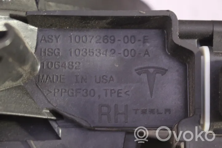 Tesla Model S Element kanału powietrznego mikrofiltra powietrza 
