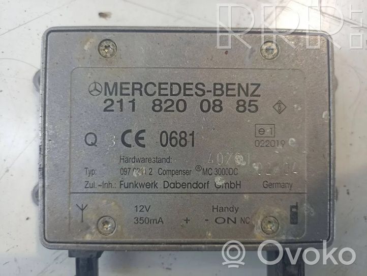 Mercedes-Benz E W211 Bluetooth-antenni 2118200885