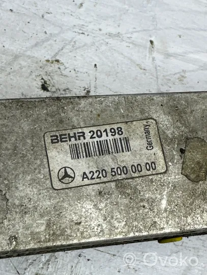 Mercedes-Benz S W220 Välijäähdyttimen jäähdytin A2205000000