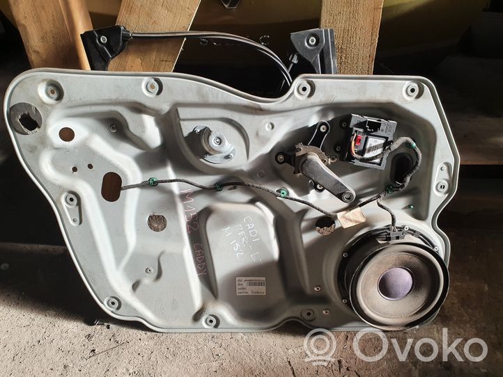 Volkswagen Caddy Manualny podnośnik szyby drzwi przednich 1T0837755H