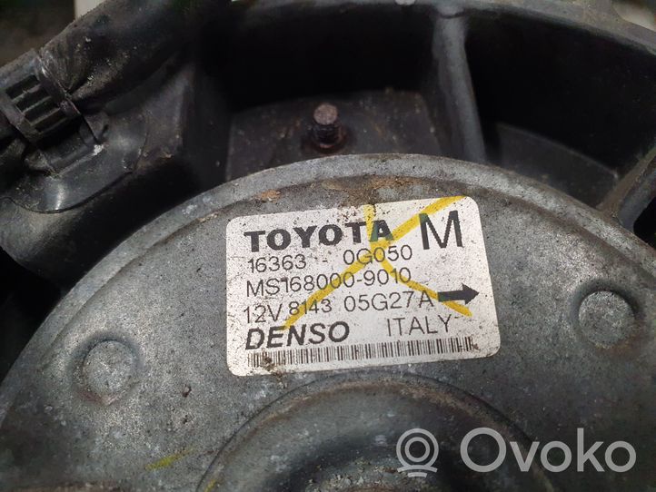 Toyota Corolla E120 E130 Elektryczny wentylator chłodnicy DT1227509390