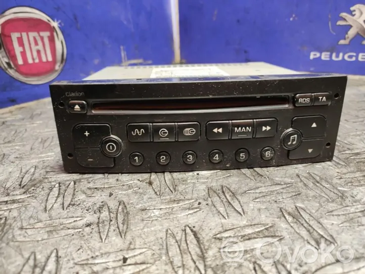 Citroen Berlingo Panel / Radioodtwarzacz CD/DVD/GPS 96635824xt