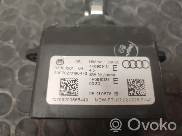 Audi A6 Allroad C7 Verrouillage de commutateur d'allumage 4F0909131E