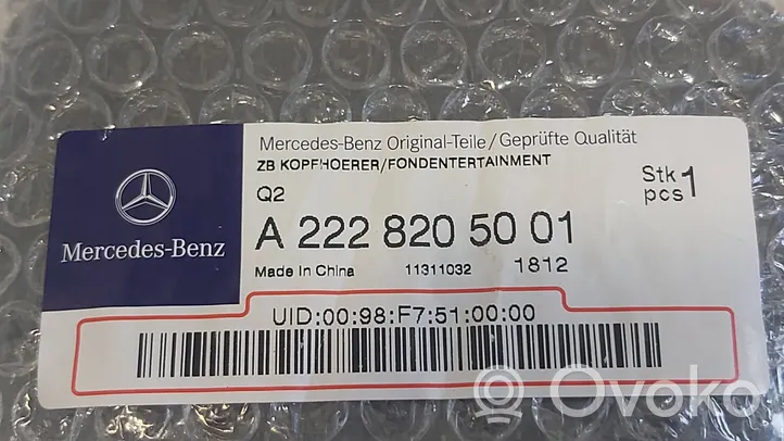 Mercedes-Benz S W222 Cablaggio impianto audio A2228205001