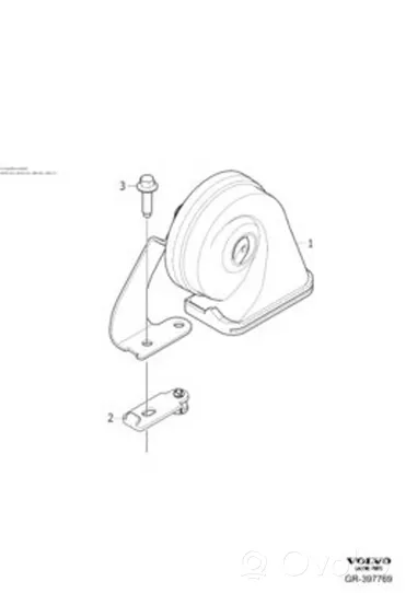 Volvo XC60 Signal sonore 31349365