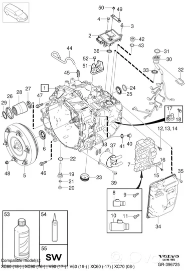 Volvo XC60 Other gearbox part 30787669
