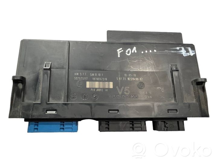 BMW 7 F01 F02 F03 F04 Modulo comfort/convenienza 9228490