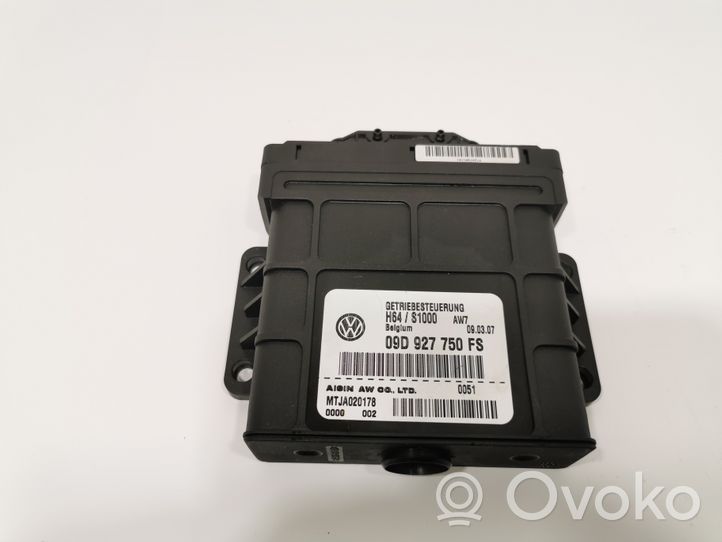 Audi Q7 4L Gearbox control unit/module 09D927750FS