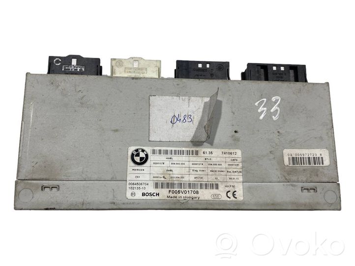 BMW 3 GT F34 Sterownik / Moduł elektrycznej klapy tylnej / bagażnika 7410612