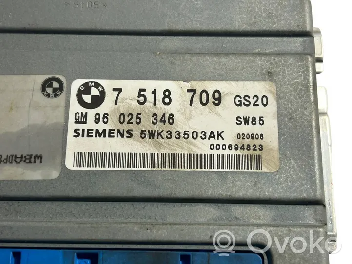 BMW 5 E39 Sterownik / Moduł skrzyni biegów 5WK33503AK