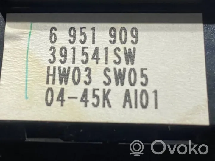 BMW 5 E60 E61 Interruptor del elevalunas eléctrico 6951909