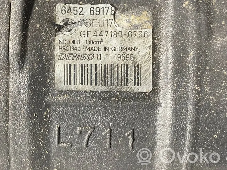 BMW 5 E60 E61 Compressore aria condizionata (A/C) (pompa) 6917859