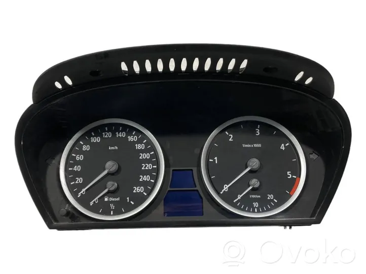 BMW 5 E60 E61 Compteur de vitesse tableau de bord 6983153