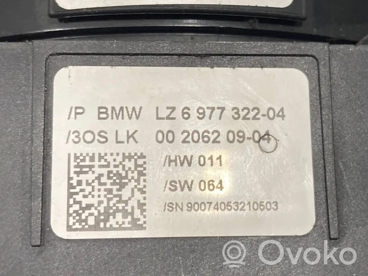 BMW 5 E60 E61 Leva/interruttore dell’indicatore di direzione e tergicristallo 6977310