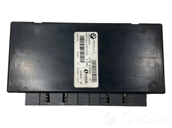 BMW 5 E60 E61 Module de passerelle 9197316