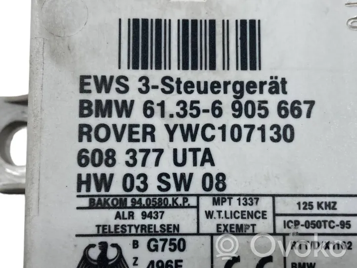 BMW 5 E39 Engine ECU kit and lock set 7789376