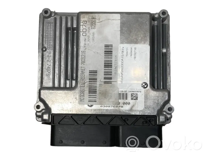 BMW 3 E90 E91 Juego de cerradura y set ECU del motor 7809216