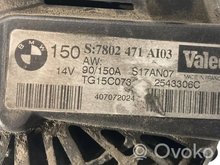 BMW 3 E90 E91 Generator/alternator 7802471