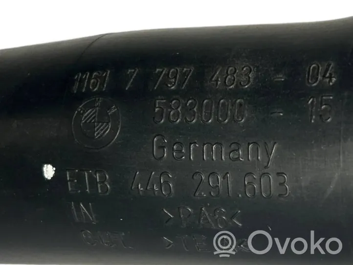 BMW X1 E84 Tube d'admission de tuyau de refroidisseur intermédiaire 7797483