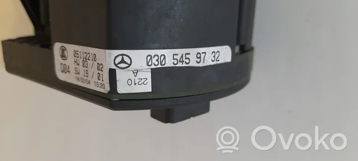 Mercedes-Benz E W211 Leva/interruttore dell’indicatore di direzione e tergicristallo 0305459732