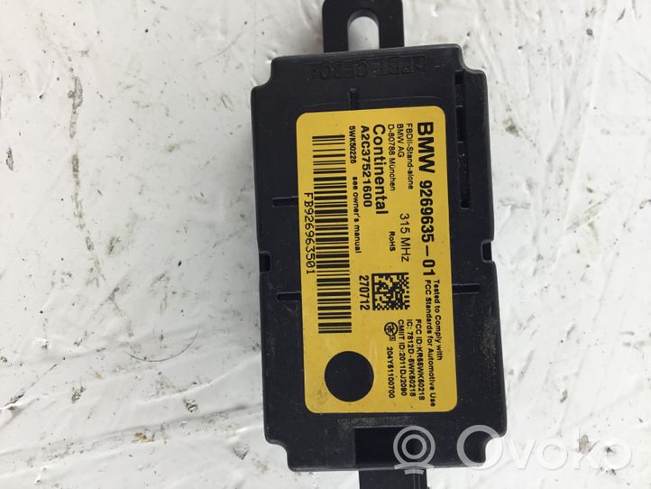 BMW 3 GT F34 Alarm control unit/module A2C37521600