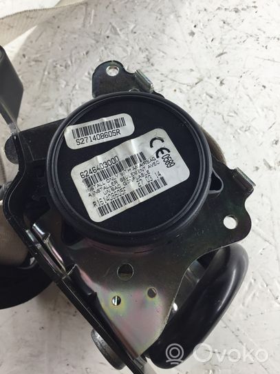 BMW X5 F15 Ceinture de sécurité arrière 624640300