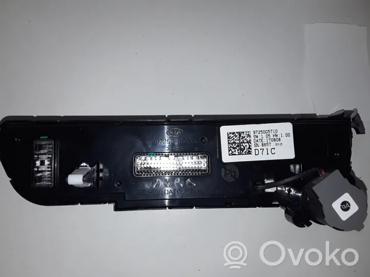 KIA Niro Module unité de contrôle climatisation 97250G5710