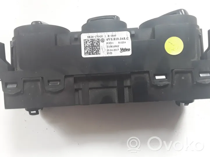 Skoda Fabia Mk3 (NJ) Module unité de contrôle climatisation 6V0819045C