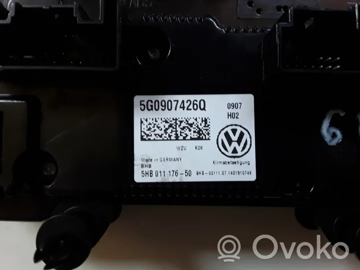 Volkswagen Golf VII Kondicionieriaus valdymo blokas 5G0907426Q