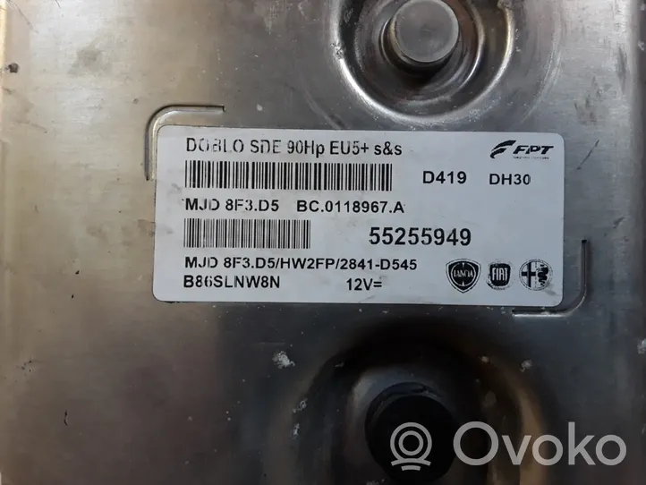 Opel Combo D Moottorin ohjainlaite/moduuli 55255949