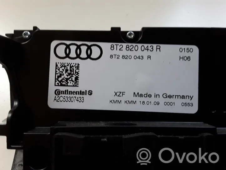 Audi Q5 SQ5 Sterowania klimatyzacji / Ogrzewania 8T2820043R