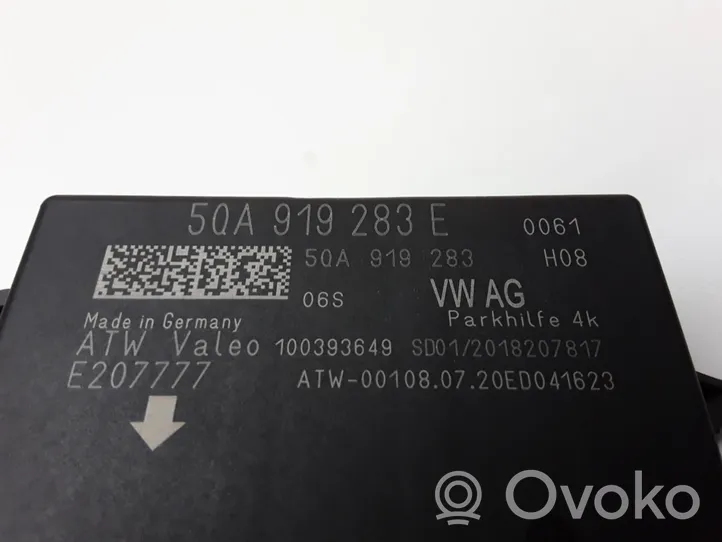 Audi Q2 - Pysäköintitutkan (PCD) ohjainlaite/moduuli 5Qa919283E