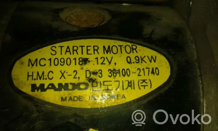 Hyundai Scoupe Starteris 3610021740