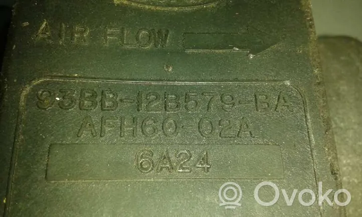 Ford Galaxy Przepływomierz masowy powietrza MAF 93BB12B579BA