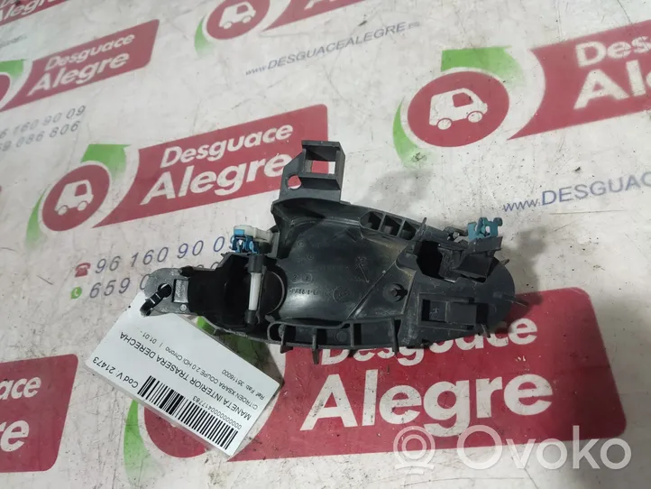 Citroen Xsara Maniglia interna per portiera posteriore 35116000