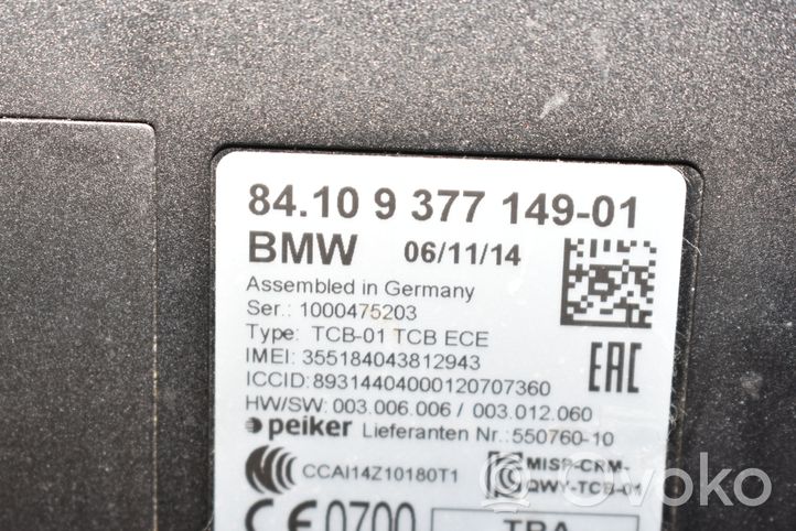 BMW 4 F32 F33 Moduł / Sterownik Bluetooth 9377149