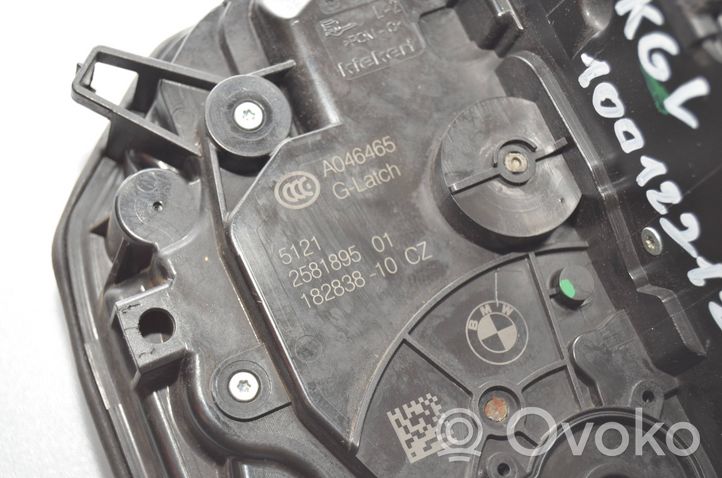 BMW 7 G11 G12 Moteur de centralisation serrure de porte arrière 2581895