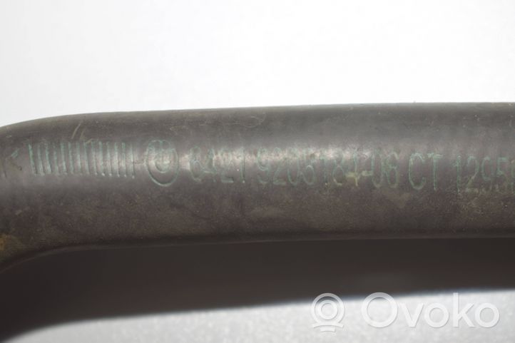 BMW 3 F30 F35 F31 Engine coolant pipe/hose 9208184