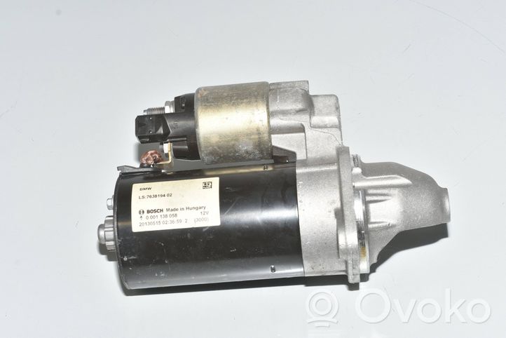 BMW X1 E84 Starter motor 7610342