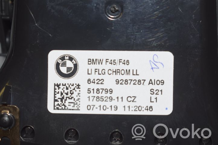 BMW 2 F46 Garniture, panneau de grille d'aération latérale 9287287
