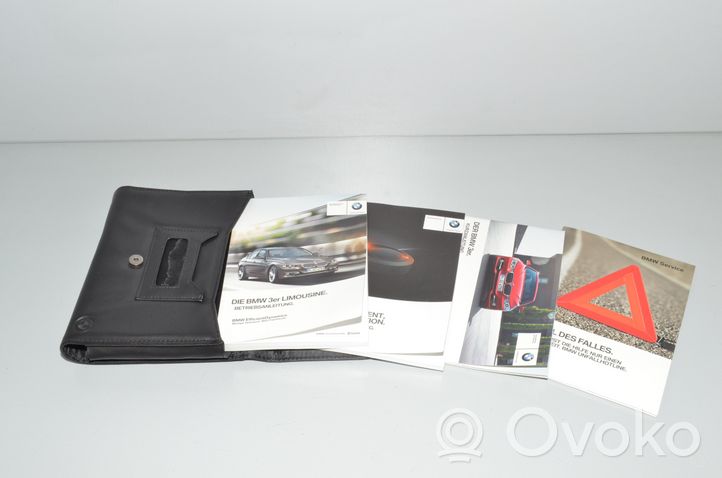BMW 3 F30 F35 F31 Owners service history hand book 