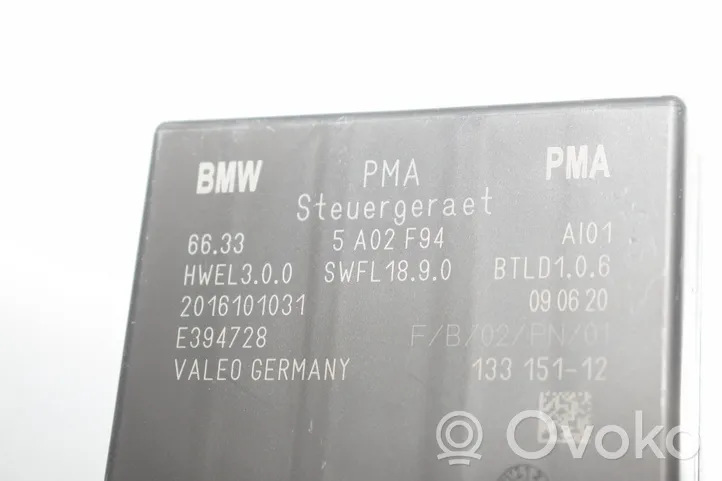BMW i3 Parkavimo (PDC) daviklių valdymo blokas 5A02F94