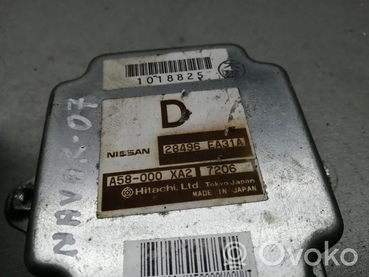 Nissan Navara D40 Module de contrôle de boîte de vitesses ECU 28496EA31A