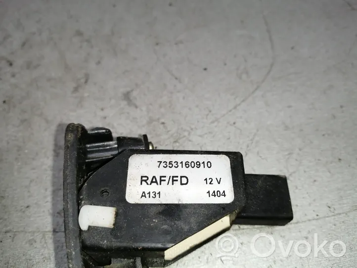 Fiat Ducato Ajovalojen korkeuden säätökytkin 7353160910