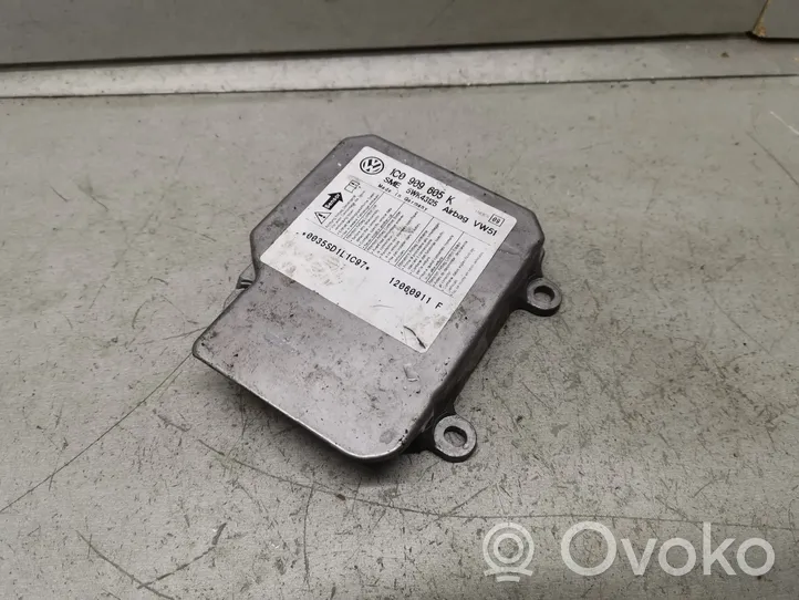 Volkswagen Polo IV 9N3 Module de contrôle airbag 1C0909605K