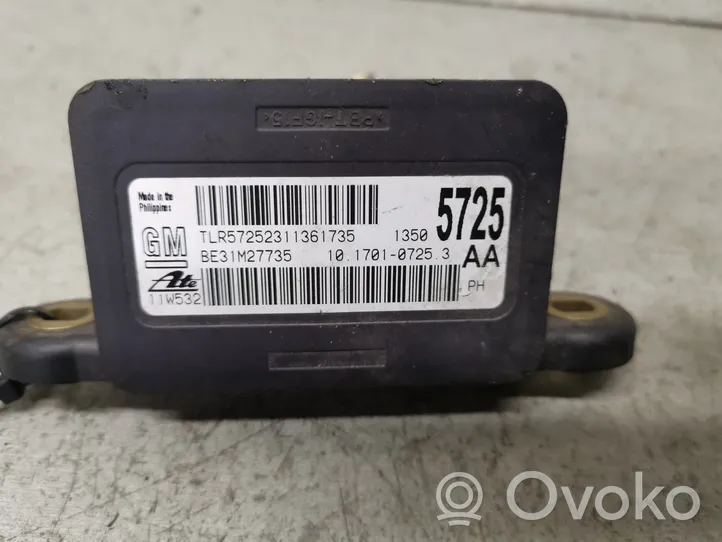 Opel Astra J Sensore di imbardata accelerazione ESP 13505725