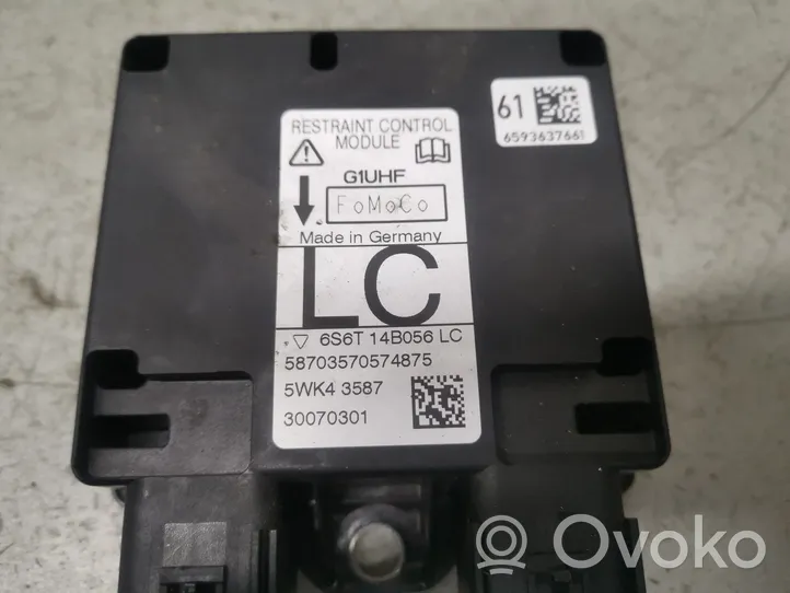 Ford Fiesta Module de contrôle airbag 6S6T14B056LC