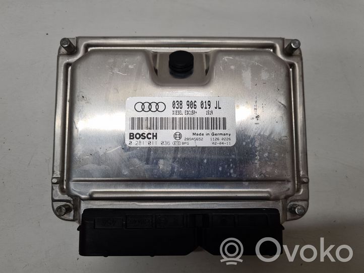 Audi A4 S4 B6 8E 8H Engine control unit/module 038906019JL